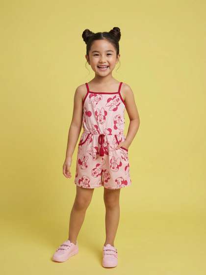 Nauti Nati Girls
                      Printed Basic Jumpsuit