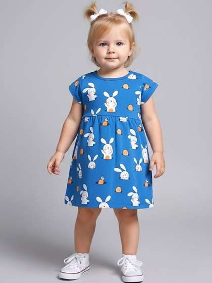 SUPER SQUAD Animal Print
                    A-line Dress