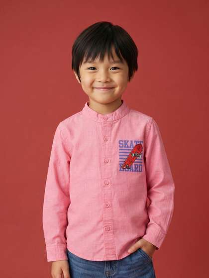 Nauti Nati Boys
                      Classic Printed Party Shirt