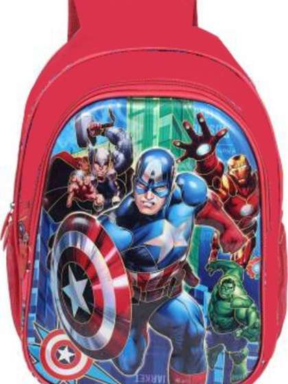 DEJAN Boys Graphic
                    Printed Lightweight Backpack