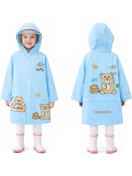 Bold N Elegant Printed
                      Hooded Rain Jacket