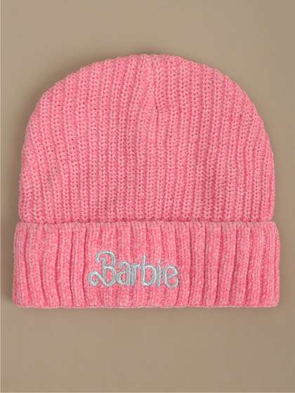 Kids Ville Girls
                      Barbie Printed Beanie