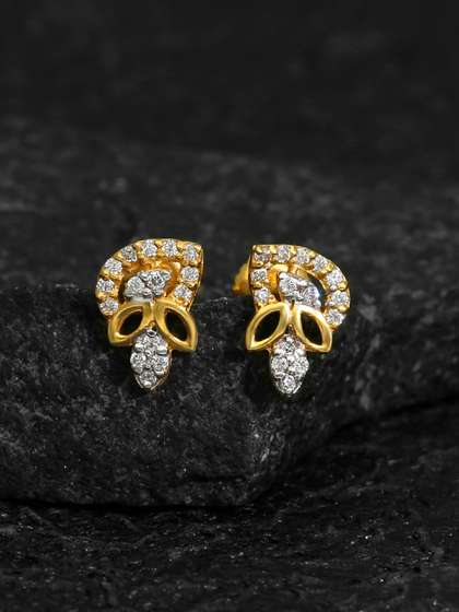 Malabar Gold &
                        Diamonds 22 KT Earrings Gold - 1.39g