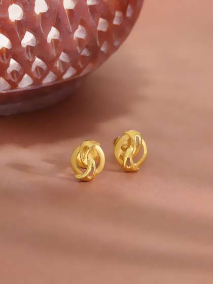Malabar Gold &
                        Diamonds 22 KT Yellow Gold Earring-1.77g