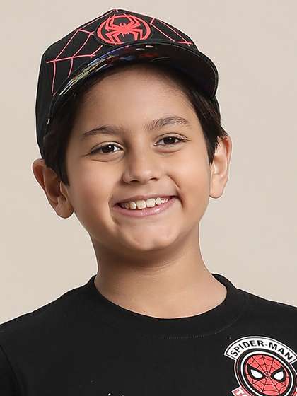 Kids Ville Boys
                      Spiderman Printed Baseball Cap