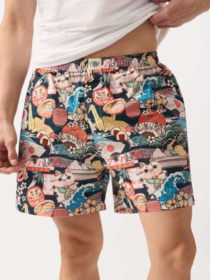 The Souled Store
                        Printed Mid Rise Boxers