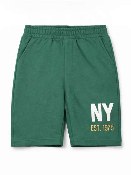 Alan Jones Boys
                      Typography Printed Outdoor Shorts