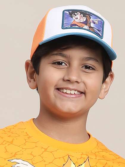 Kids Ville Boys Dragon
                    Ball Printed Baseball Cap