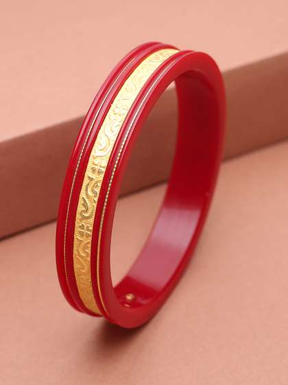 Malabar Gold &
                        Diamonds 22KT BIS Hallmark 916 Purity Bangle
                        Gold - 2.6 g