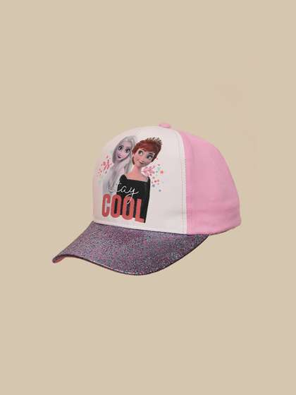 Kids Ville Girls Frozen
                    Printed Cotton Cap