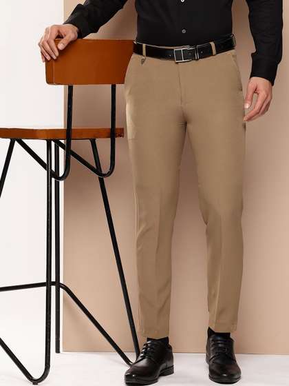 R.Code by The
                        Roadster Life Co. Men Slim Fit Trousers