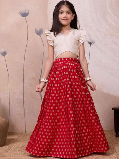 KALINI Girls Ready
                        to Wear Lehenga &