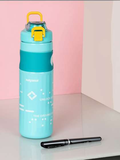 Nayasa Single Move On
                    Blue UrbanSport Print Stainless Steel Flask Bottle
                    Dual Sipper 660ml