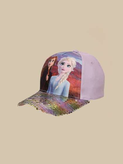 Kids Ville Girls Frozen
                    Printed Cotton Cap