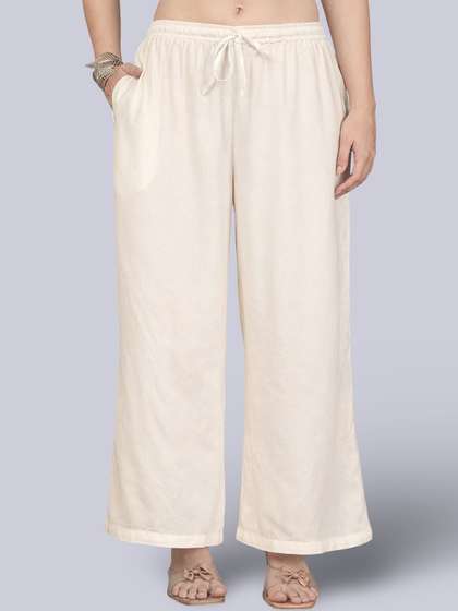 KALINI Women Flared
                        Ethnic Palazzos