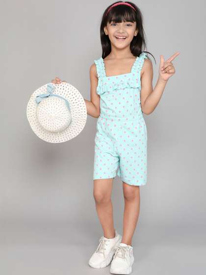 Little Angels Girls
                    Cotton Jumpsuit