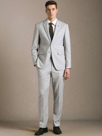 Louis Philippe
                        Slim-Fit Single-Breasted Two-Piece Suit