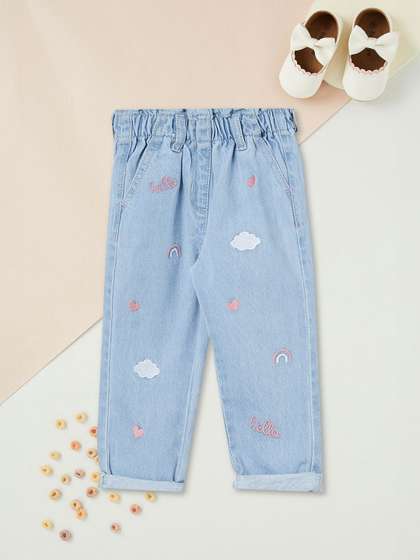 max Girls Regular Fit
                    Mid-Rise Stretchable Jeans