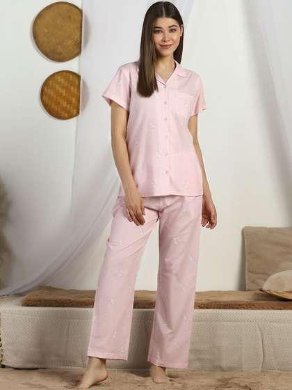 House of Comfort
                          Women Printed Night suit
