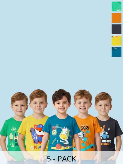 SUPER SQUAD Supersquad
                    Boys Graphic Print Tshirts