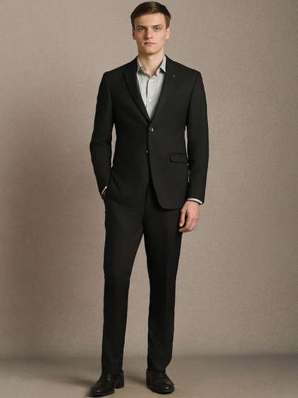Louis Philippe
                        Slim-Fit Single-Breasted Two-Piece Suit