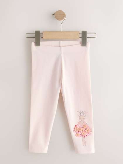 NEXT Girls Graphic
                      Printed Ankle Length Leggings