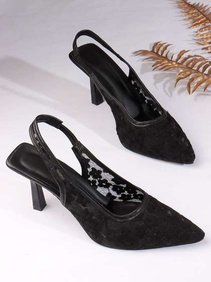 Try Me Stiletto
                        Mules