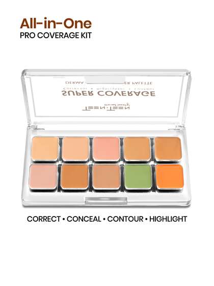 TEEN TEEN
                          COSMETICS Super Coverage Concealer Palette-
                          Shade- 01
