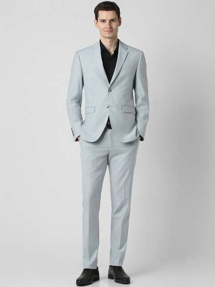 Peter England Elite
                        Slim-Fit Single-Breasted Two-Piece Suit