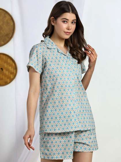 House of Comfort
                        Women Printed Night suit