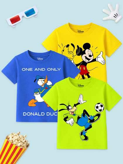 YK Disney Boys Cotton
                      Tshirts