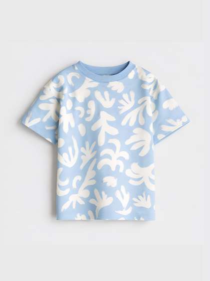 Googo Gaaga Cotton
                    Printed Half Sleeves Tshirts