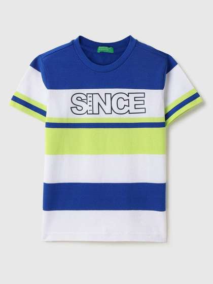 United Colors of
                    Benetton Boys Pure Cotton Tshirts