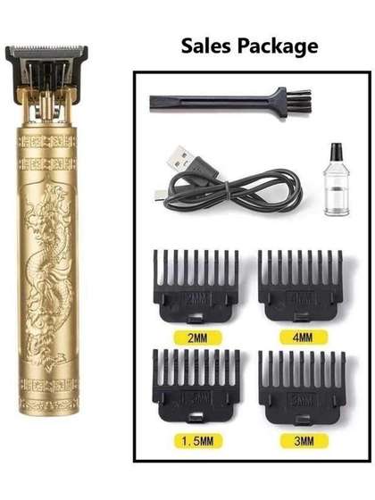 Sun kissed beauty
                    T-Blade Outlining Durable Grooming Trimmer Kit