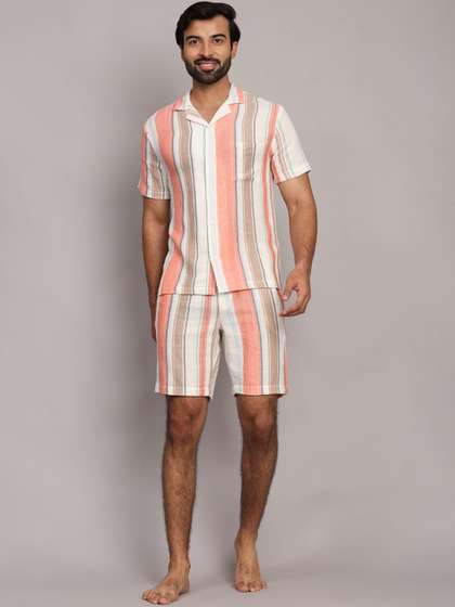BStories Men
                          Striped Night suit