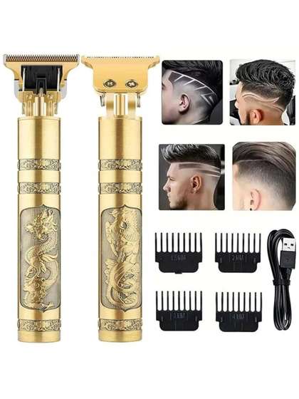 Sun kissed beauty
                    T-Blade Outlining Durable Grooming Trimmer Kit