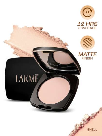 Lakme Forever Matte
                        Smooth Finish Compact For 12 Hr Even Toned Look
                        9g - Shell