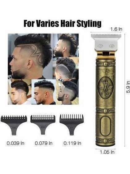Sun kissed beauty
                    T-Blade Outlining Durable Grooming Trimmer Kit