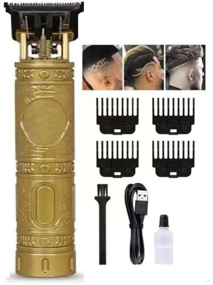Sun kissed beauty
                    T-Blade Outlining Durable Grooming Trimmer Kit