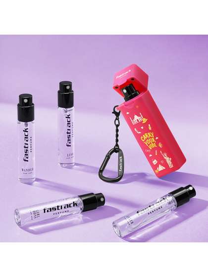 Fastrack Women
                        Giftset Set of 4 Perfumes with Charms - 8 ml
                        each