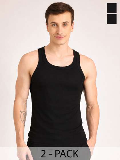 Pepe Jeans Men Pack of
                      2 Innerwear Vests