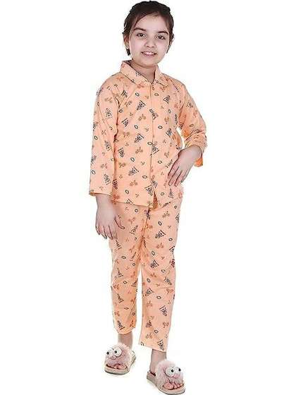 CHICLIFT Unisex Kids
                    Nightdress