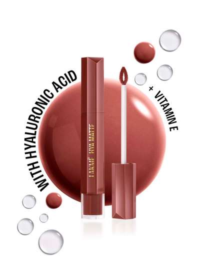 Lakme 9to5 Hya Matte
                      Liquid Lipstick With Hyluronic Acid + Vit E 5.3ml
                      - Vacation Nude H01
