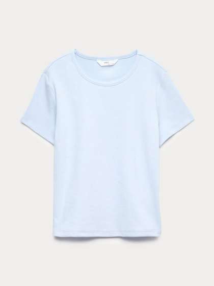 Marks & Spencer
                      Pure Cotton Ribbed Baby T-Shirt