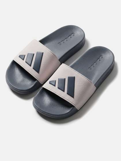 ADIDAS Unisex Brand Logo
                    Textured Sliders