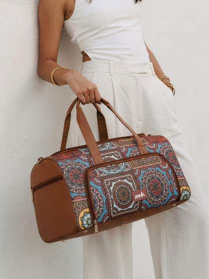 ZOUK Mandala Printed
                        Large Casual Duffel Bag