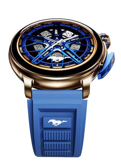 GOBOULT Mustang
                        Racer 1.43" AMOLED Display with Premium
                        Metallic Crown Smartwatch