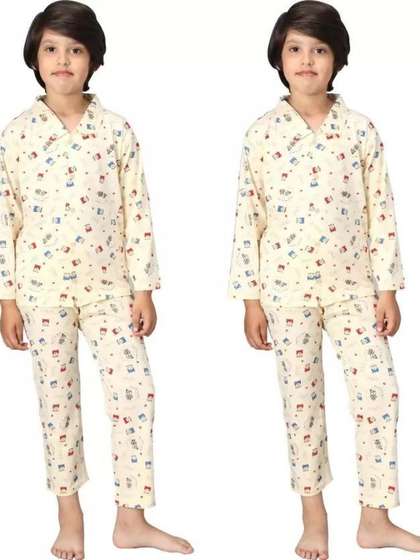 CHICLIFT Unisex Kids
                    Nightdress