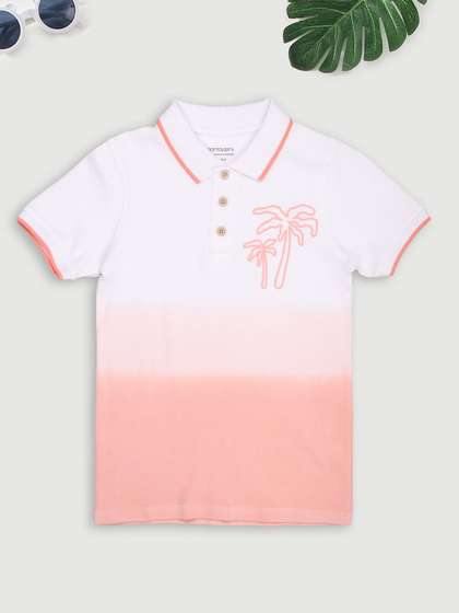 Pantaloons Junior Boys
                    Ombre Pure Cotton Tshirt