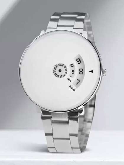 Blutech Unisex Kids Dial
                    & Straps Watch Paidu chain White dial